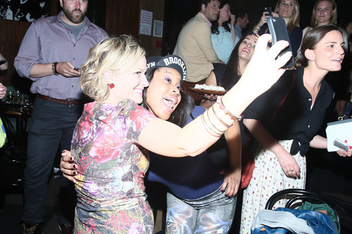 Amy Poehler and Dominique Fishback got snap happy in May 2013 during a performance of These Girls in NYC.
Amy Poehler and Dominique Fishback got snap happy in May 2013 during a performance of These Girls in NYC.