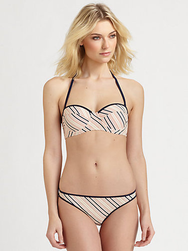 Tory Burch Havana Molded Bikini Top