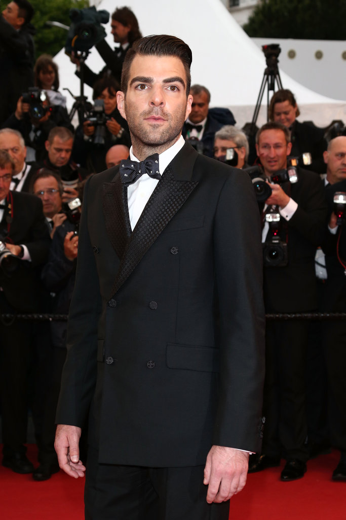 Zachary Quinto was on hand for the All Is Lost premiere in Cannes on Wednesday.
Zachary Quinto was on hand for the All Is Lost premiere in Cannes on Wednesday.