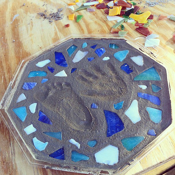 Making a Garden Stone Making a Garden Stone