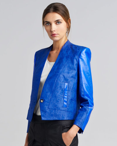 Helmut Lang Varnish Jacquard Blazer