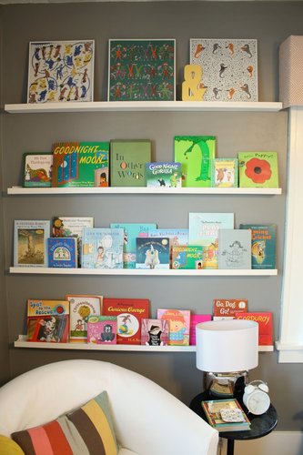 DIY Book Ledges DIY Book Ledges