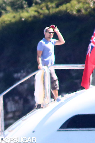 Leo Lounges Shirtless on a Yacht Surrounded By Ladies Leo Lounges Shirtless on a Yacht Surrounded By Ladies