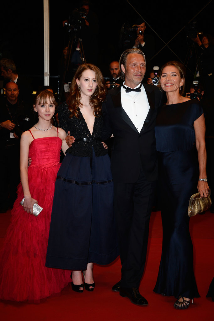 Melusine Mayance, Roxane Duran, Mads Mikkelsen, and Hanne Jacobsen arrived at Friday night's Michael Kohlhaas premiere.
Melusine Mayance, Roxane Duran, Mads Mikkelsen, and Hanne Jacobsen arrived at Friday night's Michael Kohlhaas premiere.