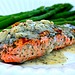 Salmon With Tangy Dill Butter Sauce