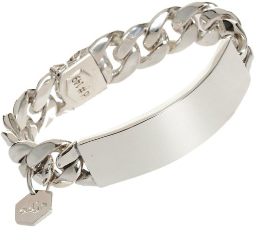 Ann Dexter-Jones Silver Medium RP ID Bracelet