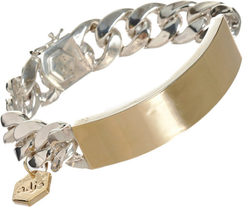 Ann Dexter-Jones Gold Medium RP ID Bracelet