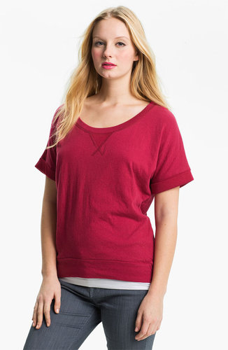 Bobeau Dolman Sleeve Pullover