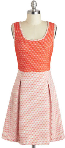Quaint the Town Red Dress
