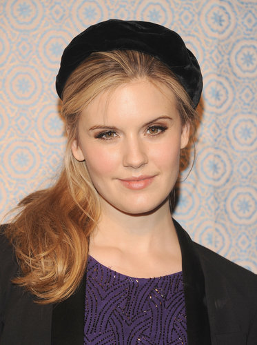 A beret gave Maggie Grace's off-center ponytail a Parisian flair during New York Fashion Week.
A beret gave Maggie Grace's off-center ponytail a Parisian flair during New York Fashion Week.