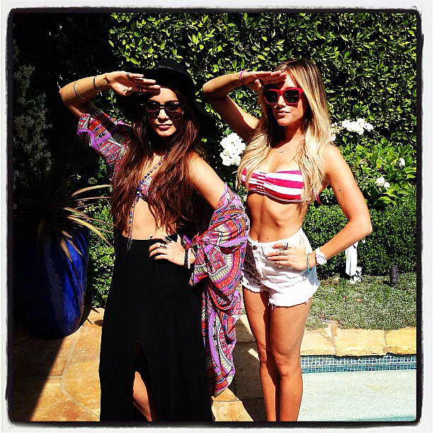 Ashley Tisdale and Vanessa Hudgens celebrated Memorial Day together at a backyard BBQ.
Source: Instagram user ashleytis
Ashley Tisdale and Vanessa Hudgens celebrated Memorial Day together at a backyard BBQ.
Source: Instagram user ashleytis