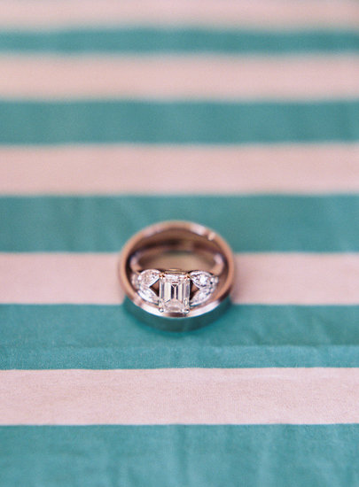Chile: His and Her Rings
For Chilean couples, engagement rings aren't just for the gals. In fact, both the bride and groom wear rings on their right hands until the ceremony, then switch them to the left hands.
Photo by Jessica Lorren via Style Me Pretty
Chile: His and Her Rings
For Chilean couples, engagement rings aren't just for the gals. In fact, both the bride and groom wear rings on their right hands until the ceremony, then switch them to the left hands.
Photo by Jessica Lorren via Style Me Pretty