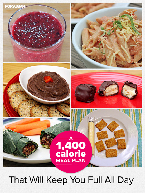 1400 Calorie Diet Sample