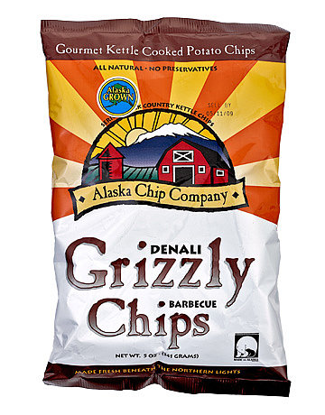 Alaska: Alaska Chip Co. Grizzly Barbecue Chips Alaska: Alaska Chip Co. Grizzly Barbecue Chips