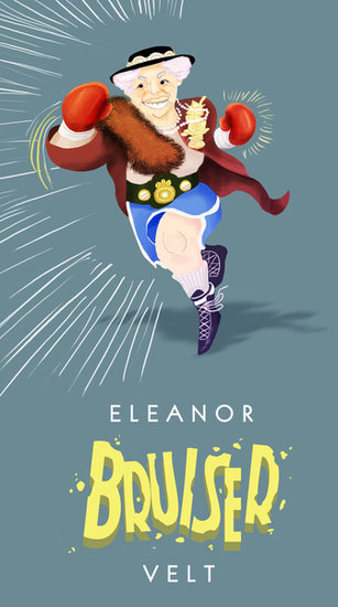 Eleanor Bruiservelt
The Real Deal: Eleanor Roosevelt didn't just take a backseat to the president in the 1930s and '40s. She's credited for changing the role of first lady thanks to her active participation in politics and humanitarian work.
Eleanor Bruiservelt
The Real Deal: Eleanor Roosevelt didn't just take a backseat to the president in the 1930s and '40s. She's credited for changing the role of first lady thanks to her active participation in politics and humanitarian work.