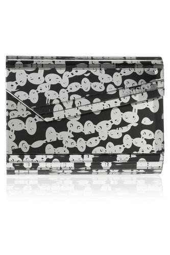 The hard evening clutch has become a Jimmy Choo staple. Pick up this black and white option ($398, originally $795) and add a touch of style to every cocktail hour from now on.
The hard evening clutch has become a Jimmy Choo staple. Pick up this black and white option ($398, originally $795) and add a touch of style to every cocktail hour from now on.