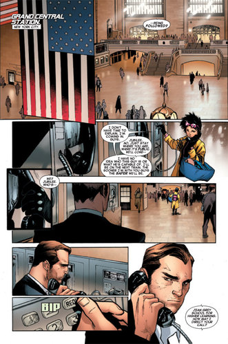Action ahead in X-Men #1.
Action ahead in X-Men #1.