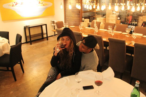 Beyoncé enjoyed a glass of wine while sitting on Jay Z's lap in May 2013.
Source: Tumblr user Beyoncé
Beyoncé enjoyed a glass of wine while sitting on Jay Z's lap in May 2013.
Source: Tumblr user Beyoncé