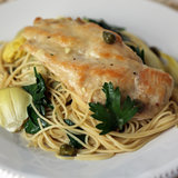 Chicken, Artichokes, and Angel Hair Recipe Chicken, Artichokes, and Angel Hair Recipe
