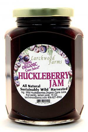 Montana: Larchwood Farms Huckleberry Jam Montana: Larchwood Farms Huckleberry Jam