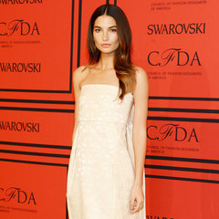 Lily Aldridge Dress at CFDA Awards 2013