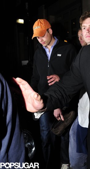 Prince William kept a low profile.
Prince William kept a low profile.