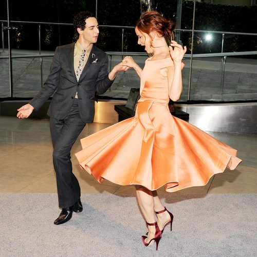 Zac Posen and Juliette Lewis at the 2013 CFDA Awards.
Source: Billy Farrell/BFAnyc.com
Zac Posen and Juliette Lewis at the 2013 CFDA Awards.
Source: Billy Farrell/BFAnyc.com