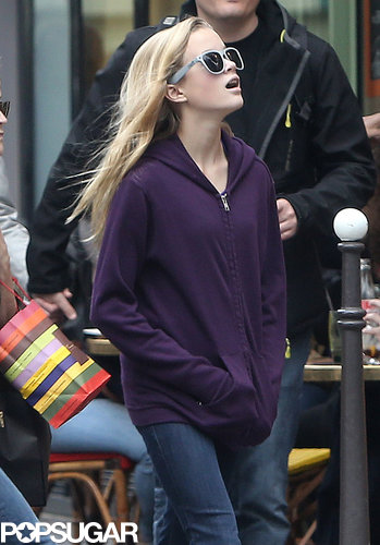 Ava Phillippe checked out the sights of Paris.
Ava Phillippe checked out the sights of Paris.