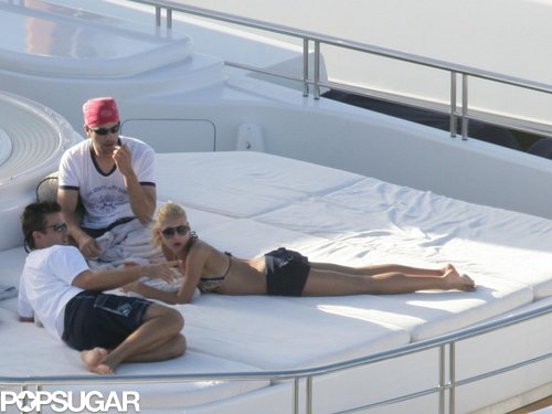 In December 2005, Anna Kournikova lounged on a yacht during a St. Barts getaway.
In December 2005, Anna Kournikova lounged on a yacht during a St. Barts getaway.