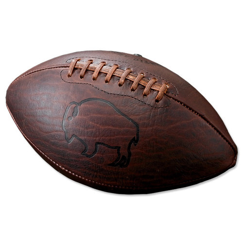 For the Football Fanatic: Bison Leather Football For the Football Fanatic: Bison Leather Football