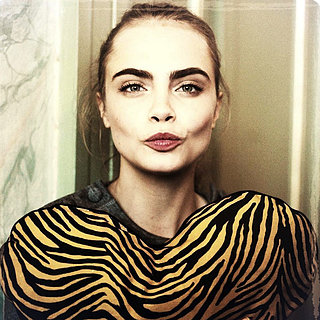 Cara Delevingne Naked on Marc Jacobs Shirt