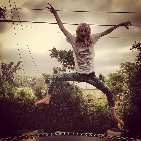 Poppy Delevingne got some serious air while jumping on a trampoline.
Source: Instagram user poppydelevingne
Poppy Delevingne got some serious air while jumping on a trampoline.
Source: Instagram user poppydelevingne