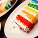 Rainbow Layered Cake