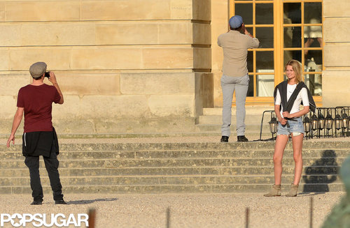 Leo Visits Versailles With His Rumored Girlfriend Toni Garrn Leo Visits Versailles With His Rumored Girlfriend Toni Garrn