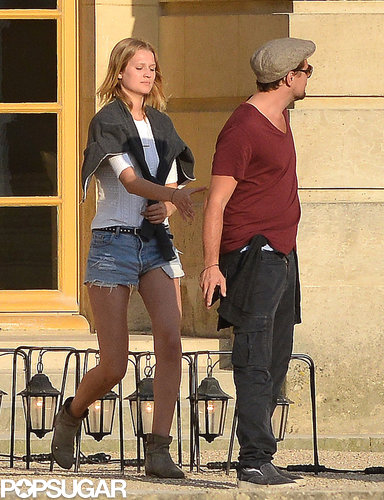 Leo Visits Versailles With His Rumored Girlfriend Toni Garrn Leo Visits Versailles With His Rumored Girlfriend Toni Garrn