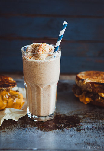 Toasted S'mores Shake Toasted S'mores Shake