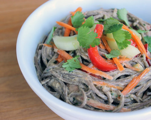 Soba Noodle Salad With Ginger-Peanut Dressing Soba Noodle Salad With Ginger-Peanut Dressing