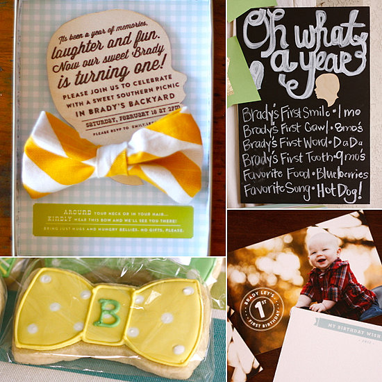 A Little Gentleman's Bow-Tie Birthday Party A Little Gentleman's Bow-Tie Birthday Party