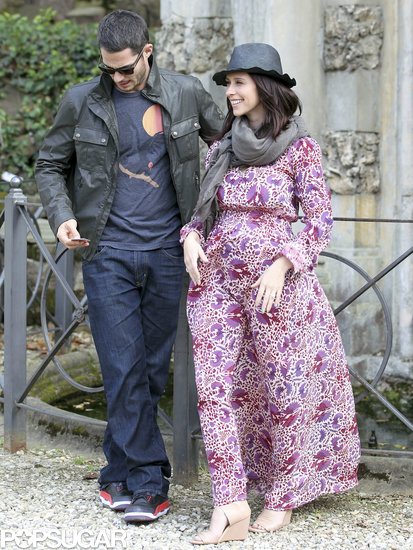 Brian Hallisay and Jennifer Love Hewitt walked through Florence, Italy.
Brian Hallisay and Jennifer Love Hewitt walked through Florence, Italy.