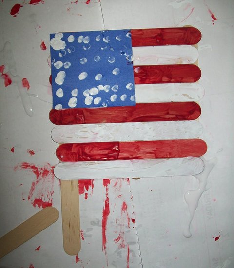 Create Popsicle Flags Create Popsicle Flags