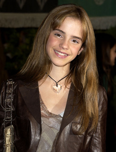 Her hair was a little longer for the premiere of Harry Potter and the Chamber of Secrets in 2002.
Her hair was a little longer for the premiere of Harry Potter and the Chamber of Secrets in 2002.