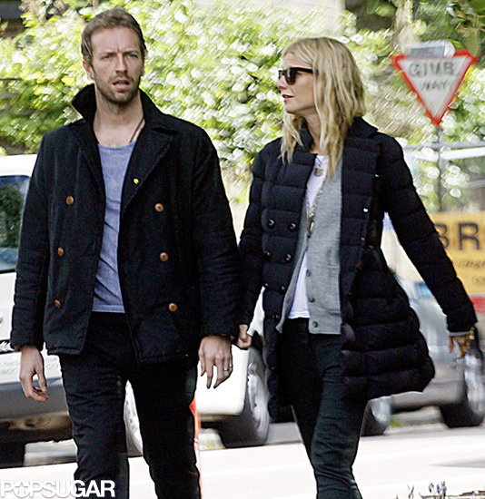 Gwyneth Paltrow spent time with her husband, Chris Martin, in London.
Gwyneth Paltrow spent time with her husband, Chris Martin, in London.