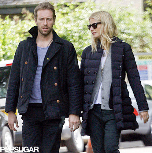 Gwyneth Paltrow took a stroll with her husband, Chris Martin.
Gwyneth Paltrow took a stroll with her husband, Chris Martin.