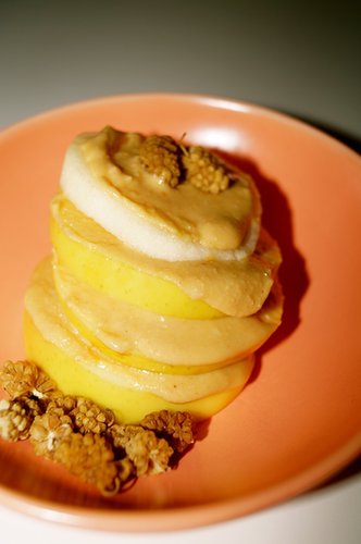 Apple Fudge Tower (paleo,raw,vegan)