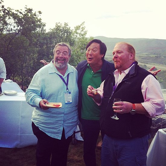 How great is this pic of Mario Batali, Ming Tsai, and Drew Nieporent hanging out at the festival?
Source: Instagram user foodandwinemag
How great is this pic of Mario Batali, Ming Tsai, and Drew Nieporent hanging out at the festival?
Source: Instagram user foodandwinemag
