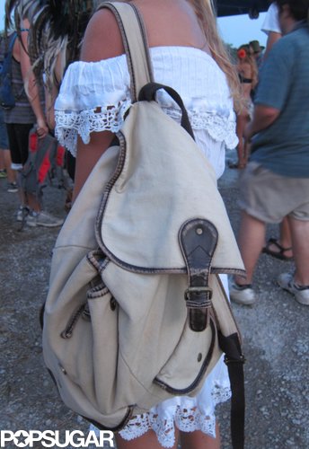 We love the vintage feel of her leather-lined backpack — a hands-free carryall for the girl who wants something a little more timeless.
We love the vintage feel of her leather-lined backpack — a hands-free carryall for the girl who wants something a little more timeless.