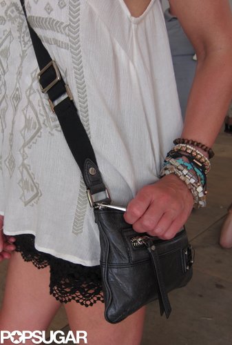 In addition, Karen went with the stacked bracelet approach.
In addition, Karen went with the stacked bracelet approach.