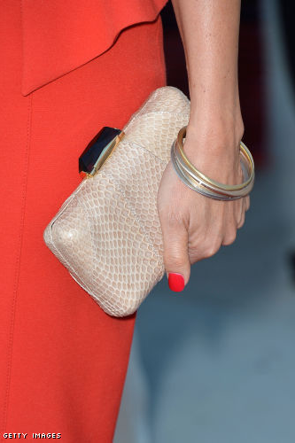 Julie Benz Dexter Season 8 Premiere Clutch Detail Julie Benz Style