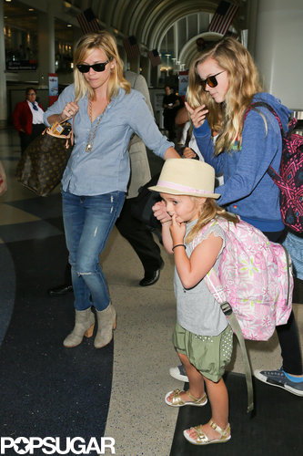 Reese Witherspoon was at LAX on Saturday with her daughter, Ava Phillippe.
Reese Witherspoon was at LAX on Saturday with her daughter, Ava Phillippe.