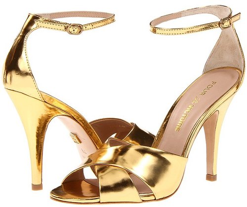 Pour La Victoire - Kalinda (Gold Mirror) - Footwear
